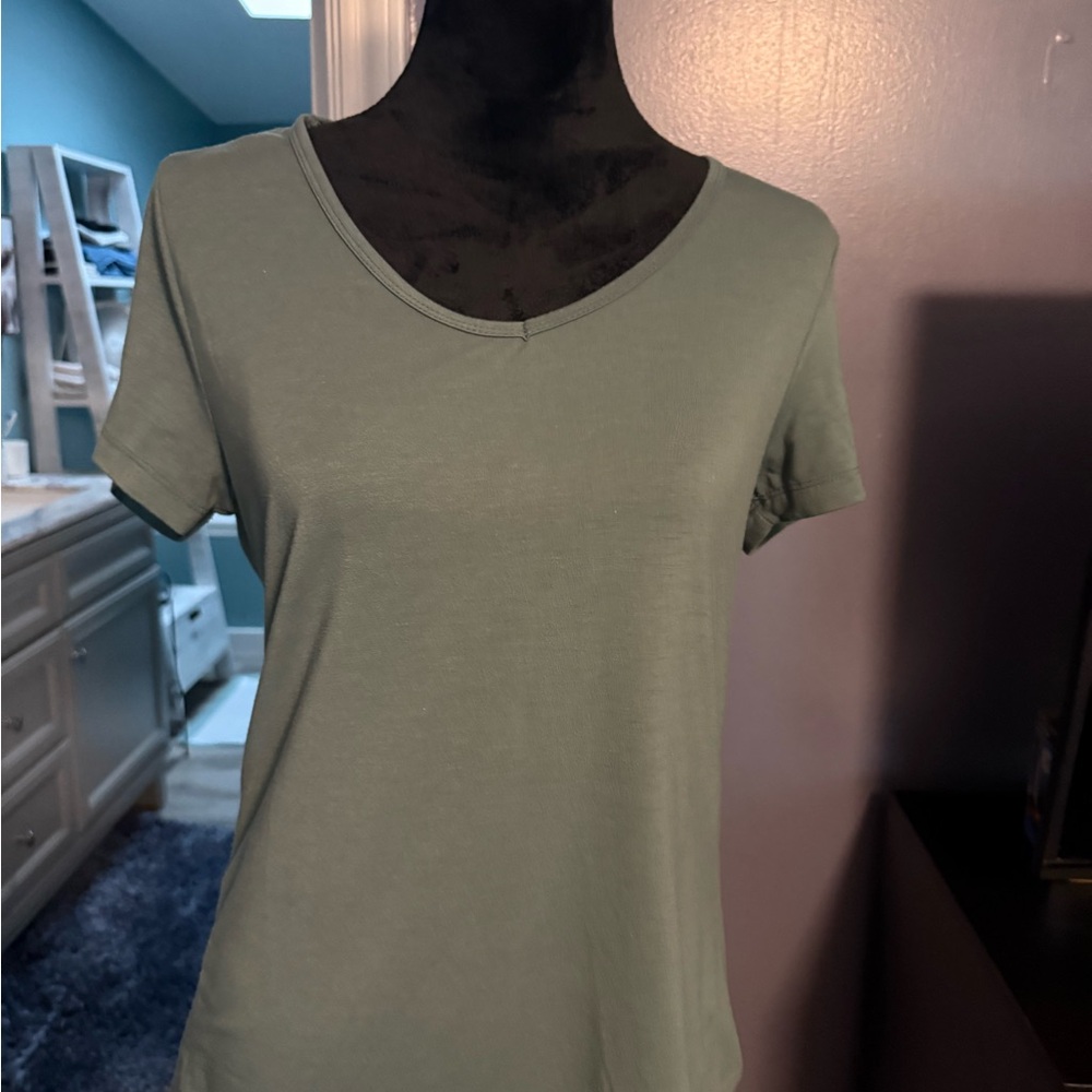 BCG Green Fitted Short Sleeve T-Shirt